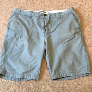Grayish-blue shorts from Old Navy. Size 36